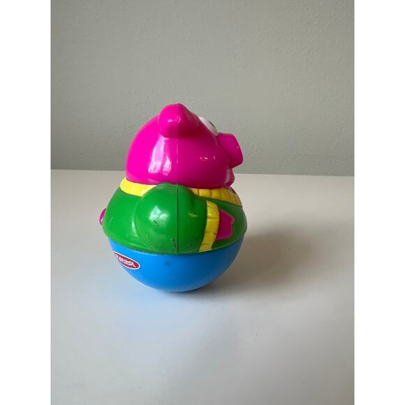 Playskool Weeble Wobble Pig and Frog Mechanic Figure 2003 - Picture 8 of 9